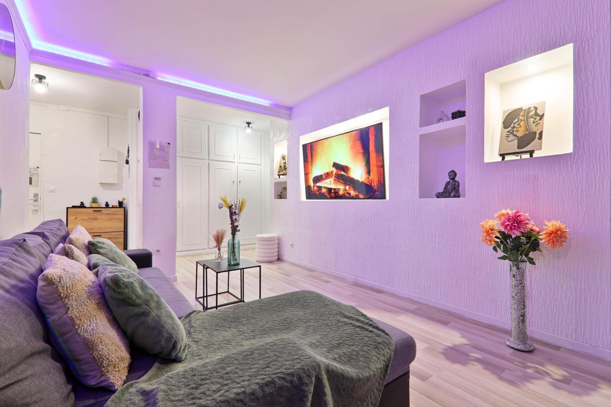 Evasion Familiale & Appartement Convivial Et Chaleureux Épinay-sur-Seine Dış mekan fotoğraf
